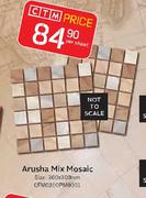 Arusha Mix Mossaic Size 300 x 300mm Per Square Meter 