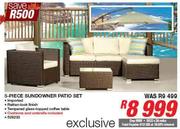 5-Piece Sundowner Patio Set
