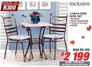 3-Piece Fern Patio Set