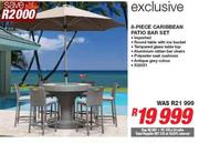 8-Piece Caribbean Patio Bar Set