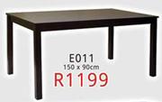 E011 Table 150x90cm