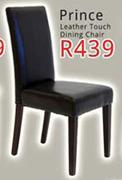 Prince Leather Touch Dining Chair