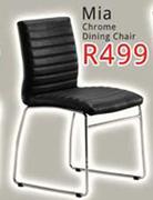 Mia Chrome Dining Chair