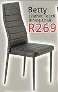 Betty Leather Touch Dining Chair
