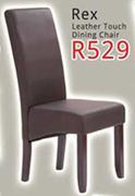 Rex Leather Touch Dining Chair