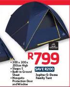 Blue Mountain Jupiter 5 Dome Family Tent