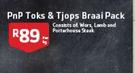 PnP Toks & Tjops Braai Pack-Per Kg