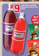 PnP Flavoured Soft Drink Assorted-2Ltr Each