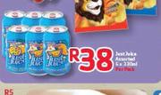 Just Juice Assorted-6x330ml Per Pack