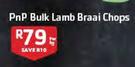 PnP Bulk Lamb Braai Chops-Per Kg