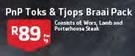 PnP Toks & Tjops Braai Pack-Per Kg