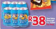 Just Juke Assorted-6x330ml Per Pack