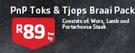 PnP Toks & Tjops Braai Pack-Per Kg