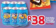 Just Juice Assorted-6x330ml Per Pack
