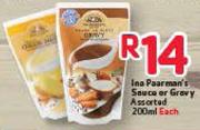 Ina Paarman's Sauce Or Gravy Assorted-200ml Each