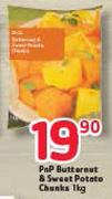 PnP Butternut & Sweet Potato Chunks-1kg