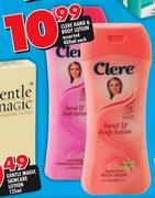 Clere Hand & Body Lotion Assorted-400ml Each