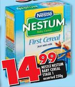 Nestle Nestum Baby Cereal Stage 1 Assorted-250g