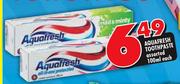 Aquafresh Toothpaste Assorted-100ml Each