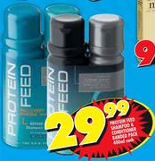 Protein Feed Shampoo & Conditioner Banded Pack-400ml Each