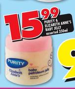 Purity & Elizabeth Anne's Baby Jelly Assorted-350ml