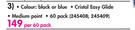 Bic Pens (Colour Black, Blue)-Per 60 Pack