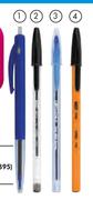Bic Pens(Colour Black, Blur)-Per 60 Pack