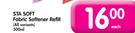 Sta Soft Fabric Softener Refill(All variants)-500ml