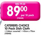 Caterers Choice 10 Pack Dish Cloth-Per 10 Pack