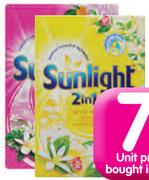 Sunlight Regular Or Tropical Hand Washing Powder-250g