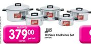Hort 10 Piece Cookware Set-Per Set