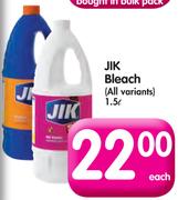 Jik Bleach(All Variants)-1.5L Each