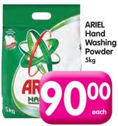 Ariel Hand Washing Powder-5kg