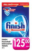 Finish Powerball Dishwasher Tablets-56's