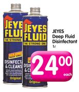 Jeyes Deep Fluid Disinfectant-1L Each
