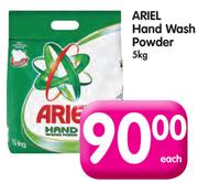 Ariel Hand Wash Powwder-5kg