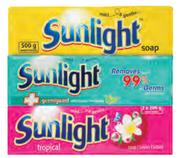 Sunlight Laundry Bar Soap-42x500g
