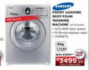 Samsung Front Load Deep Foam Washing Machine