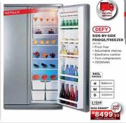 Defy Side-By-Side Fridge/Freezer