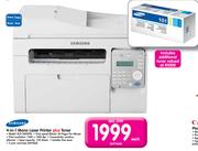 Samsung 4-In-1 Mono Laser Printer Plus Toner SCX-340FW