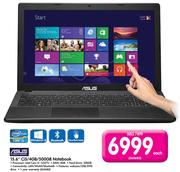 Asus 15.6" Ci5/4GB/500GB Notebook