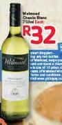 Welmood Chenin Blanc-750Ml