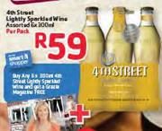 4th Street Lightly Sparkled Wine Assorted-6x300Ml Per Pack