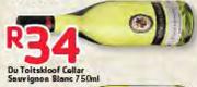 Du Toitskloof Cellar Sauvignon Blanc-750Ml