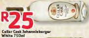 Cellar Cask Johannisberger White-750Ml