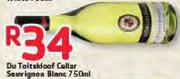 Du Toitskloof Cellar Sauvignon Blanc-750Ml