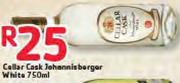 Cellar Cask Johannisberger White-750Ml