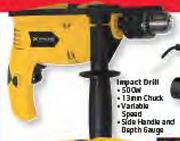 X-Treme Impact Drill-500W Each