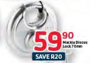 Mackie Discus Lock-70mm