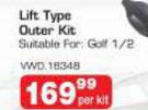 Door Handles Lift Type Outer Kit Suitable For Golf 1/2-Per Kit